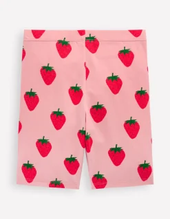 Boden Pantalons-Cycliste Fraises rose