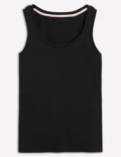 Boden Tops & T-Shirts-Débardeur essentiel à col U Noir