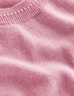 Boden Cachemire|Tenues De Travail-Débardeur Eva en cachemire Rose camélia