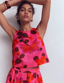 Boden Chemises & Blouses|Ensembles Assortis-Débardeur habillé Multi, motif Elaborate Bloom