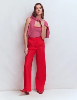 Boden Tenues De Travail|Pulls & Gilets-Débardeur Liz en maille ROSE