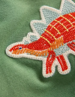 Boden Barboteuses & Ensembles|Ensembles Assortis-Ensemble avec sweat Dinosaures vert sauge