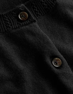 Boden Tenues De Travail|Pulls & Gilets-Gilet col rond Emilia en coton Noir