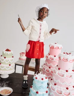 Boden Pulls & Gilets-Gilet festonné pour tous les jours Ivoire doux