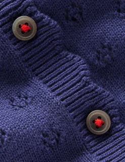 Boden Pulls & Gilets-Gilet festonné pour tous les jours Bleu marine universitaire