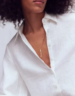 Boden Bijoux-Grand collier à breloques Poisson