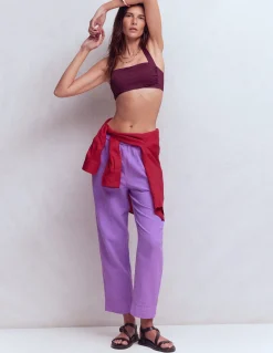 Boden Bikinis|Maillots De Bain-Haut de bikini froncé Kythira Aronia