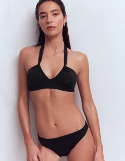 Boden Bikinis|Maillots De Bain-Haut de bikini Minori dos-nu à nœud Noir