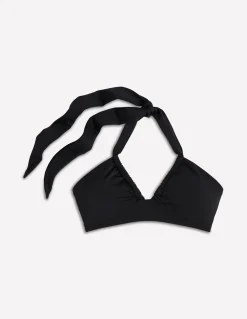 Boden Bikinis|Maillots De Bain-Haut de bikini Minori dos-nu à nœud Noir