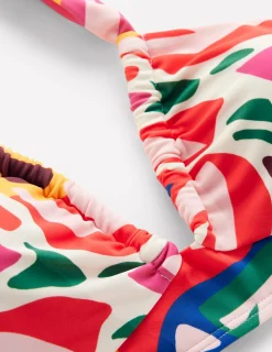 Boden Bikinis|Maillots De Bain-Haut de bikini Minori dos-nu à nœud Multi, motif Leafy Cascade