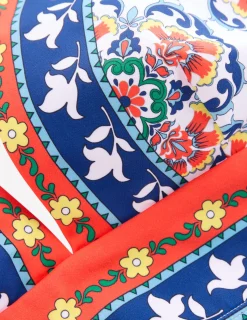 Boden Bikinis|Maillots De Bain-Haut de bikini Porto Multi, motif Ornamental Treillis