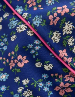 Boden Maillots & Tenues De Plage-Haut de plage à motif et protection solaire Motif Meadow Floral bleu saphir