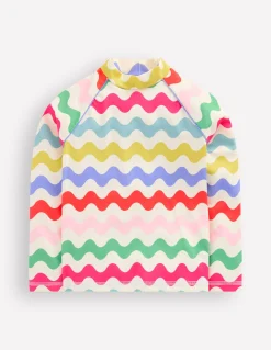 Boden Maillots & Tenues De Plage-Haut de plage à motif et protection solaire Vague multi