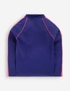 Boden Maillots & Tenues De Plage-Haut de plage à protection solaire Bleu marine universitaire