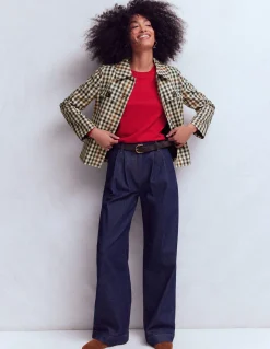 Boden Manteaux & Vestes-Imperméable Gloucester Vichy multi gris, marron