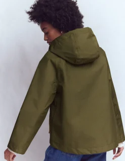 Boden Manteaux & Vestes-Imperméable léger Vert des bois, colourblock