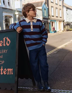 Boden Pantalons-Jean ample DÉLAVAGE MOYEN