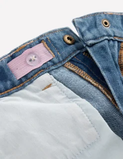 Boden Pantalons-Jean ample Denim vintage moyen