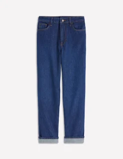 Boden Jeans|Pantalons-Jean décontracté taille mi-haute Indigo