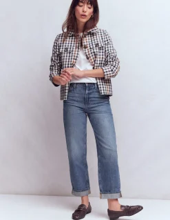 Boden Jeans|Pantalons-Jean décontracté taille mi-haute Vintage Moyen