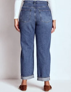 Boden Jeans|Pantalons-Jean décontracté taille mi-haute Vintage Moyen