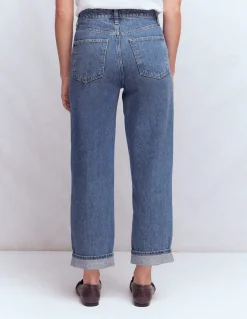 Boden Jeans|Pantalons-Jean décontracté taille mi-haute Vintage Moyen