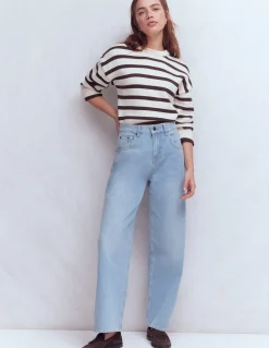 Boden Jeans|Pantalons-Jean décontracté taille mi-haute Vintage authentique