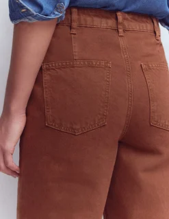 Boden Jeans|Pantalons-Jean droit à boutons apparents Cookie