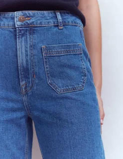 Boden Jeans|Pantalons-Jean droit à poches Vintage moyen