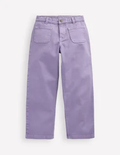 Boden Pantalons-Jean droit à poches plaquées Violet parme