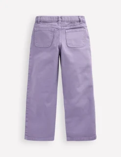 Boden Pantalons-Jean droit à poches plaquées Violet parme