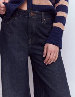 Boden Jeans|Pantalons-Jean large décontracté Indigo