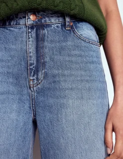 Boden Jeans|Pantalons-Jean large décontracté Vintage moyen