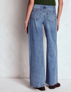 Boden Jeans|Pantalons-Jean large décontracté Vintage moyen