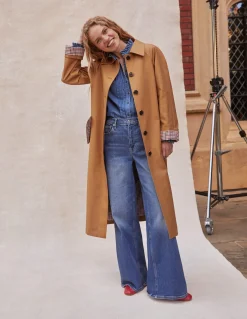 Boden Jeans|Pantalons-Jean large taille haute Beatnik Red