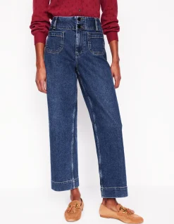 Boden Jeans|Pantalons-Jean Primrose à poches plaquées Beatnik Red