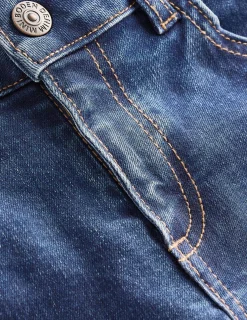 Boden Pantalons-Jean slim taillé pour l'aventure Denim vintage moyen