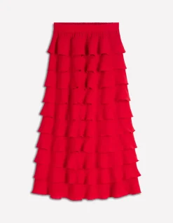 Boden Jupes-Jupe longue à volants Salsa