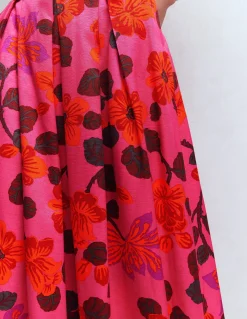 Boden Jupes|Ensembles Assortis-Jupe longue Verity Multi, motif Elaborate Blossom