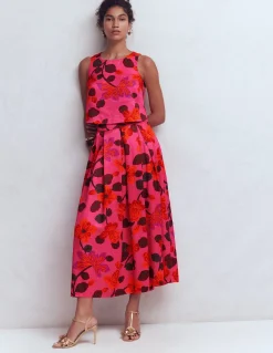 Boden Jupes|Ensembles Assortis-Jupe longue Verity Multi, motif Elaborate Blossom