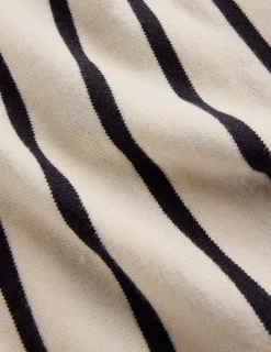 Boden Tenues De Travail|Ensembles Assortis-Jupe midi Liz en maille Ivoire, bleu marine