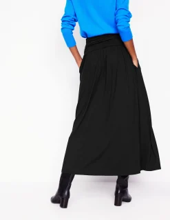 Boden Jupes-Jupe Rosaline en jersey Noir