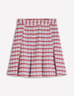 Boden Jupes|Ensembles Assortis-Jupe virevoltante texturée Texturé rose