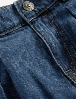 Boden Pantalons-Jupe-culotte plissée Vintage moyen