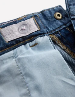 Boden Pantalons-Jupe-culotte plissée Vintage moyen