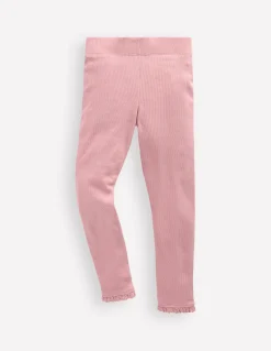 Boden Pantalons|Leggings-Legging côtelé Rose vintage