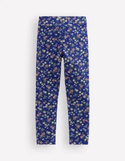 Boden Ensembles Assortis|Leggings-Legging fun Bleu à Fleurs