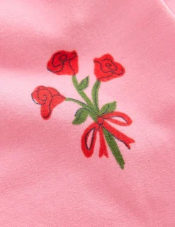 Boden Leggings|Pantalons-Legging fun Motif Posy rose chewing-gum