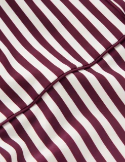 Boden Maillots De Bain-Maillot de bain à bonnets Rhodes Aronia, rayé ivoire