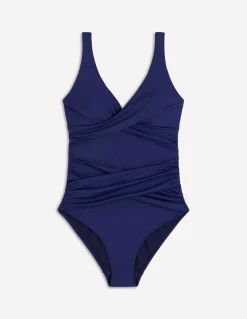 Boden Maillots De Bain-Maillot de bain croisé Bleu marine